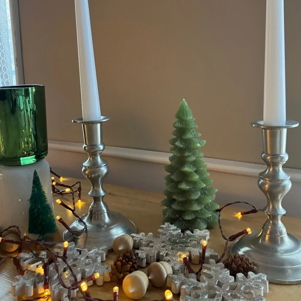 Pair of DUNHAM CANDLESTICKS 4